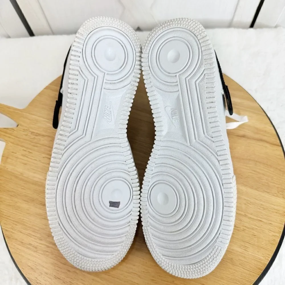 Nike Air‎ Force 1 GS Low Drop Type Sneakers Summit White 6Y Youth BQ4793-100